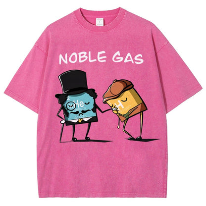 NOBLE GAS Vintage Distressed T-shirt
