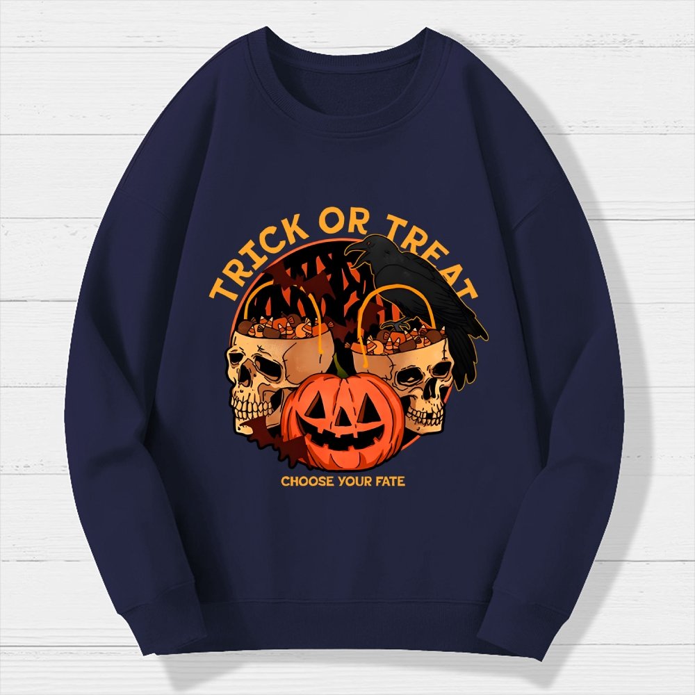 Choose Your Fate Geek Cotton Sweatshirt