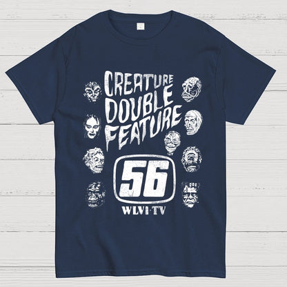 Creature Double Feature Classic Monsters Unisex Geek T-Shirt