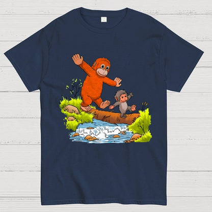 Punch Monkey play Geek T-Shirt