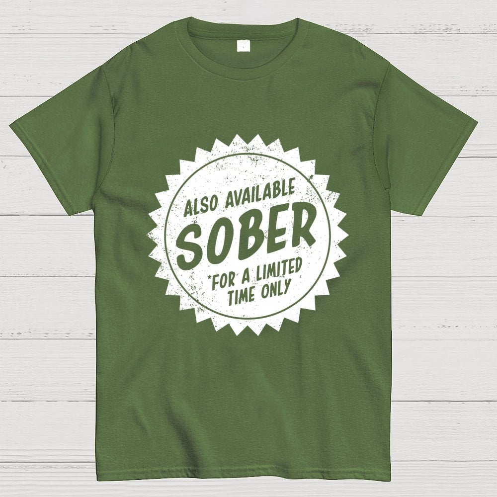 Also Available Sober Geek T-Shirt