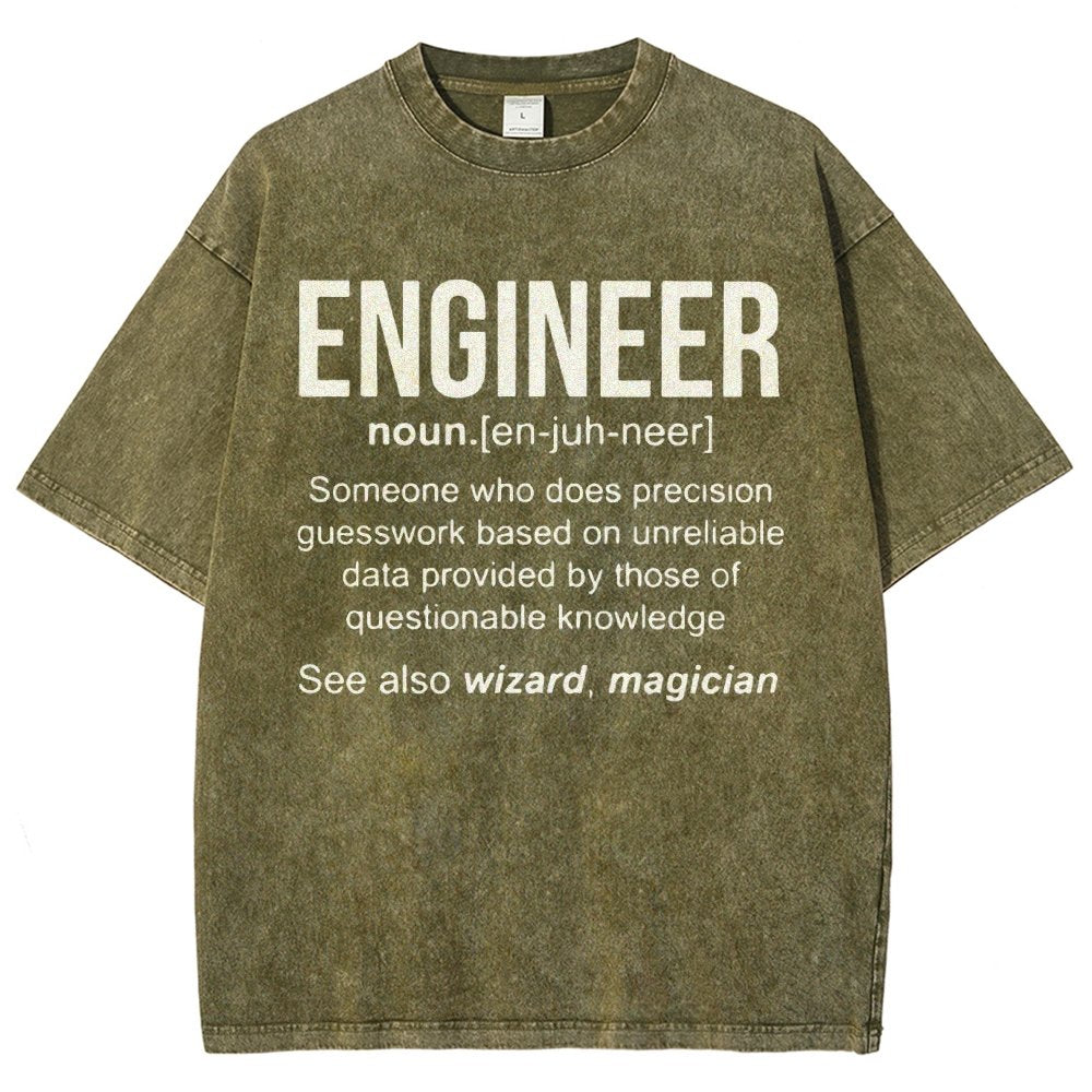Engineer Vintage Distressed T-shirt