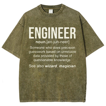 Engineer Vintage Distressed T-shirt
