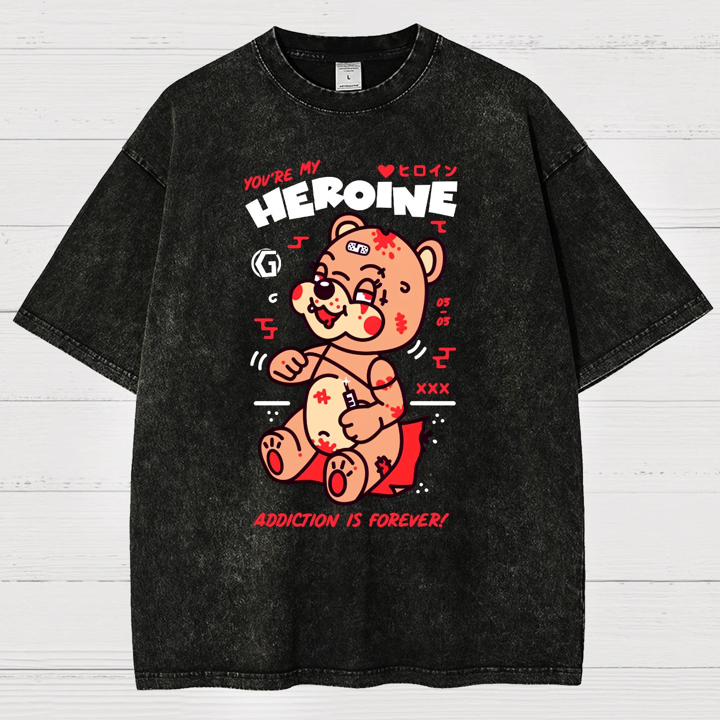 Addiction! Sarcasm Vintage Distressed T-shirt