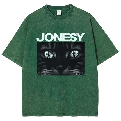 Jonesy The Space Cat Vintage Distressed T-shirt