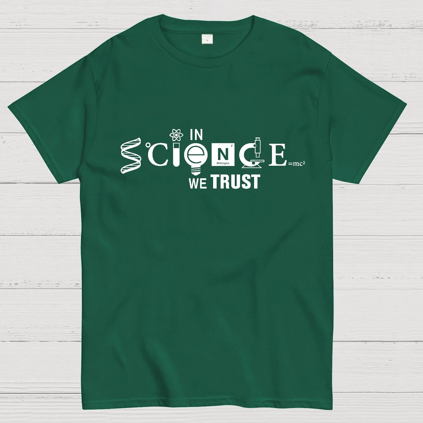 In Science We Trust Geeky T-Shirt