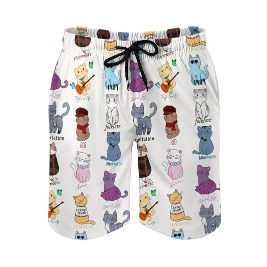 Cat Party Geek Shorts