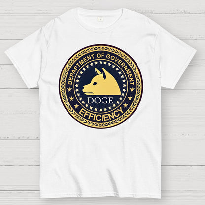 D.O.G.E-Department of Government Efficiency Geek T-Shirt