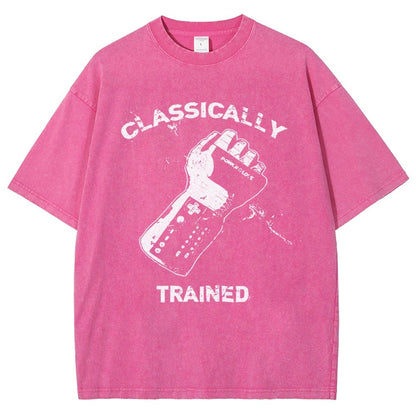 Classically Trained Gamer Vintage Distressed T-shirt