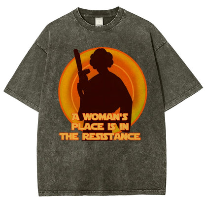 The Resistance Vintage Distressed T-shirt