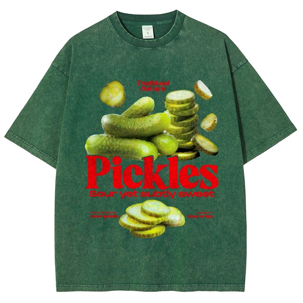 Retro Pickle Commercial Vintage Distressed T-shirt