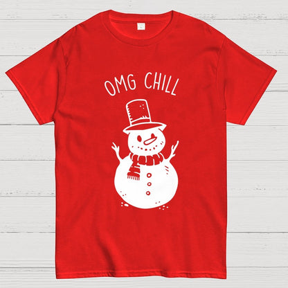 OMG Chill Christmas Geek T-Shirt