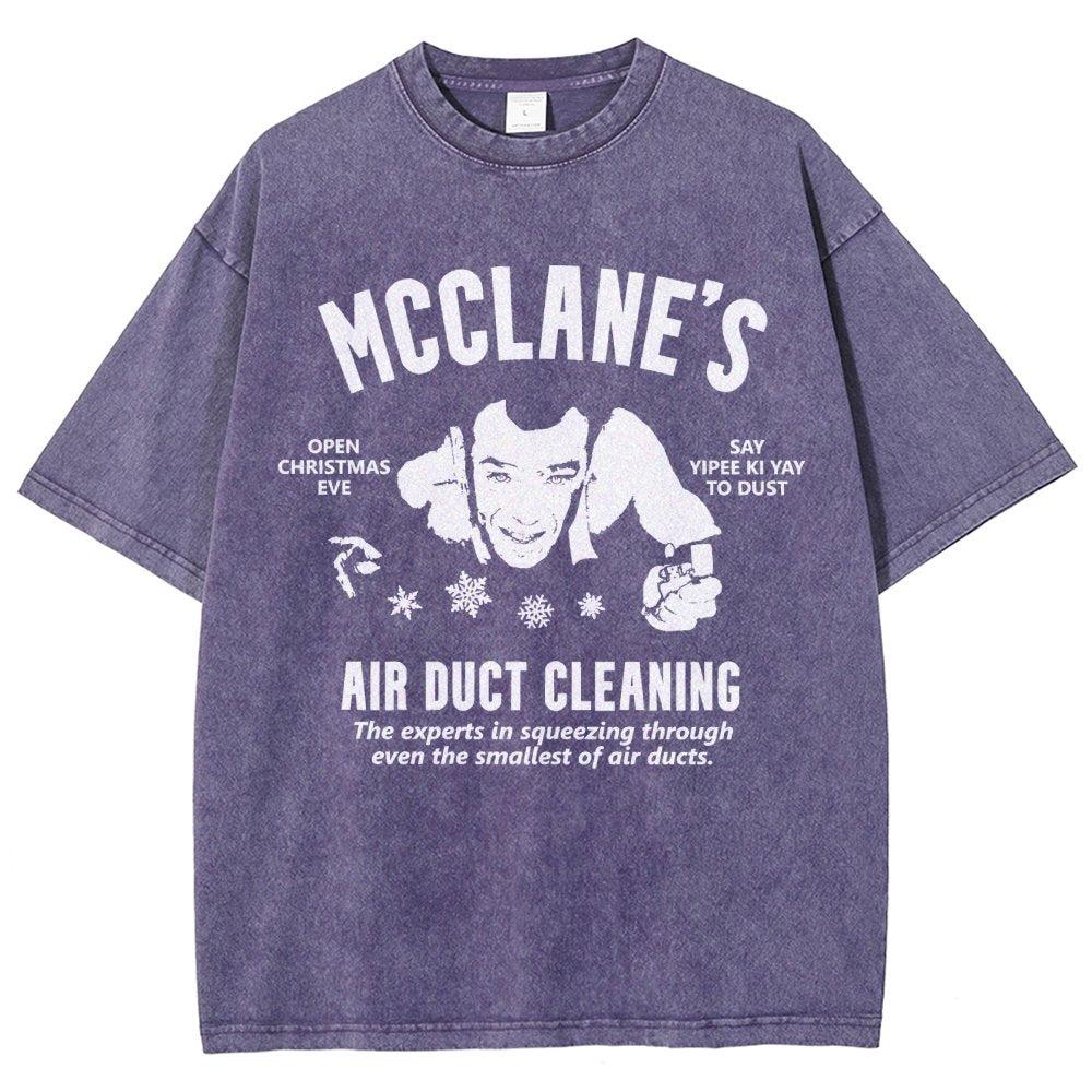 Hero's Air Duct Cleaning Vintage Distressed T-shirt