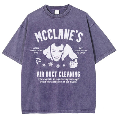 Hero's Air Duct Cleaning Vintage Distressed T-shirt