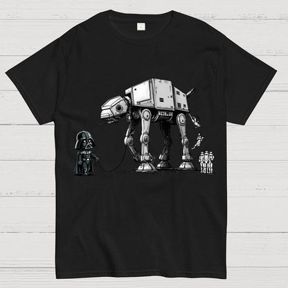 Imperial Robot Dog Poop Geek T-Shirt