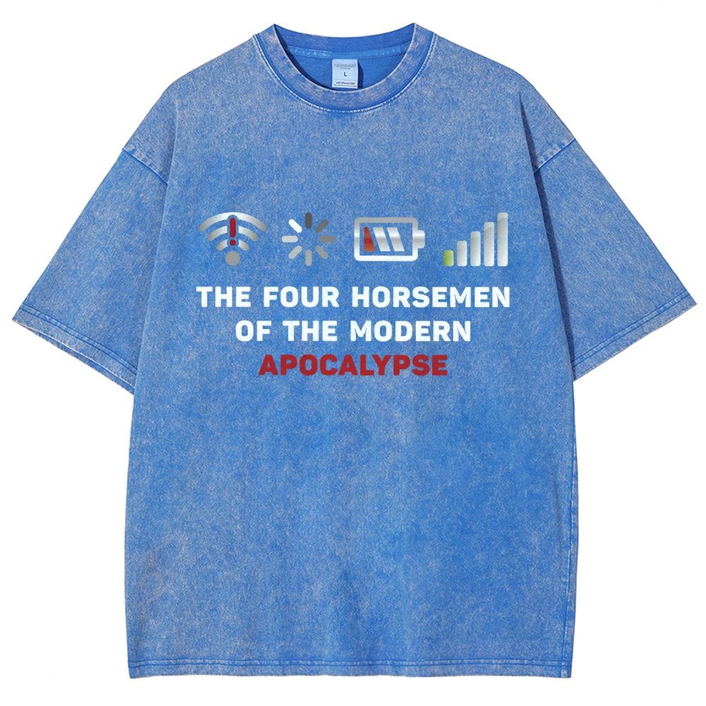 Four Horsemen Vintage Distressed T-shirt