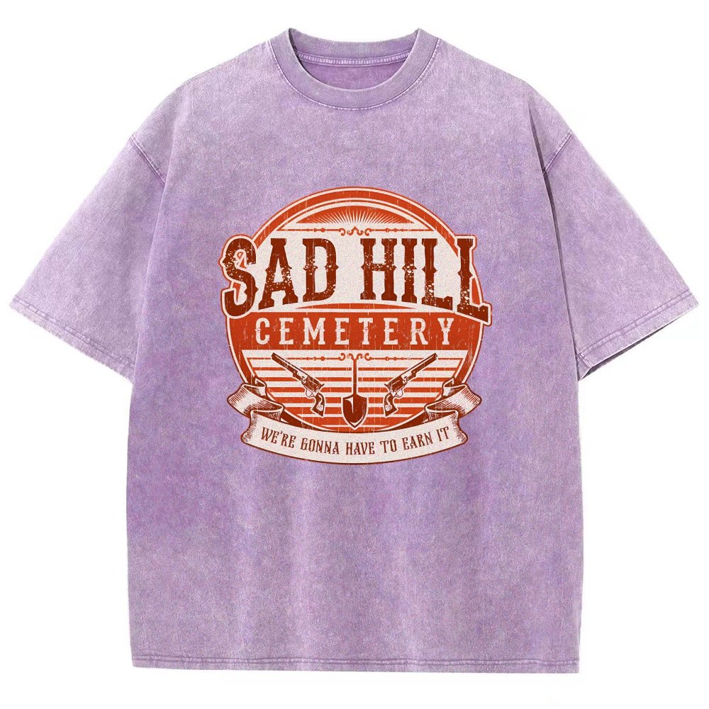 Lonely Hill Cemetery Vintage Distressed T-shirt
