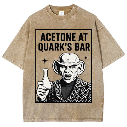 ACETONE AT A SPACE BAR Vintage Distressed T-shirt