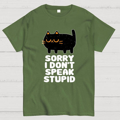 I Don't Speak Stupid Geek T-Shirt
