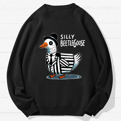Beetle Goose Cotton Pullover Geek Cotton Sweatshirt