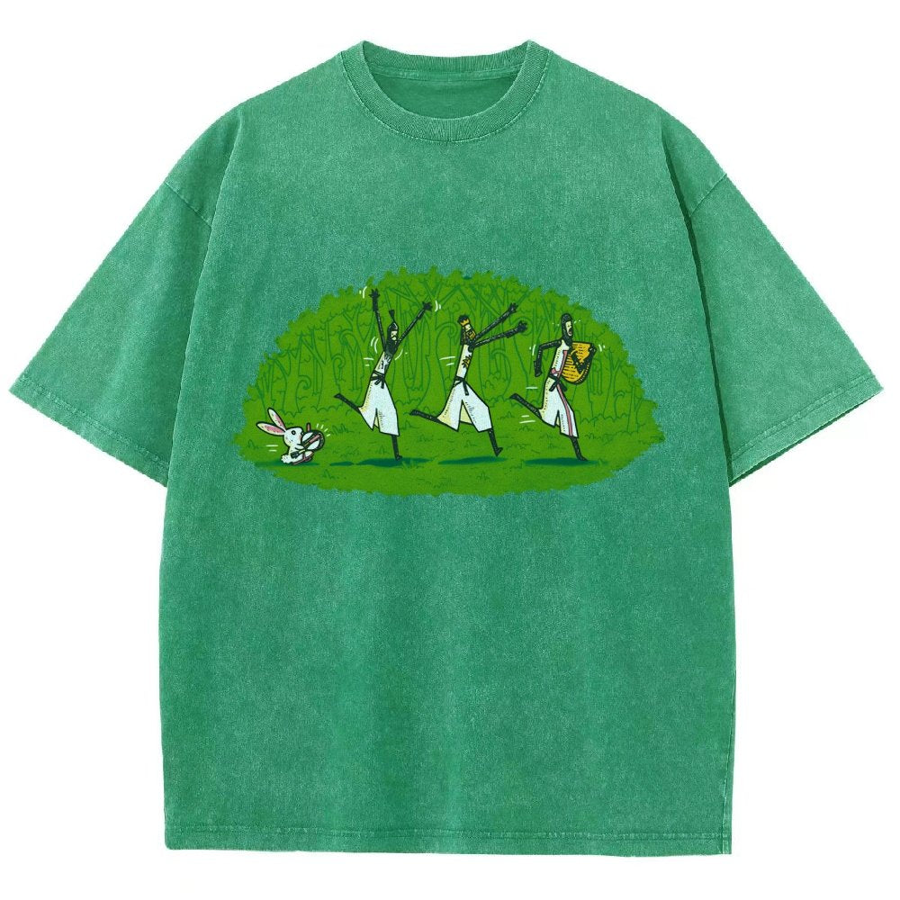 Run Away and Keep Going Vintage Distressed T-shirt
