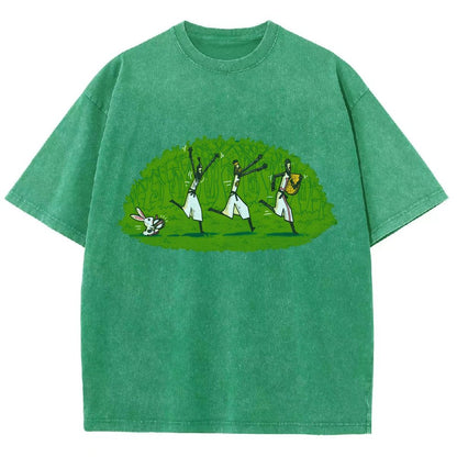 Run Away and Keep Going Vintage Distressed T-shirt