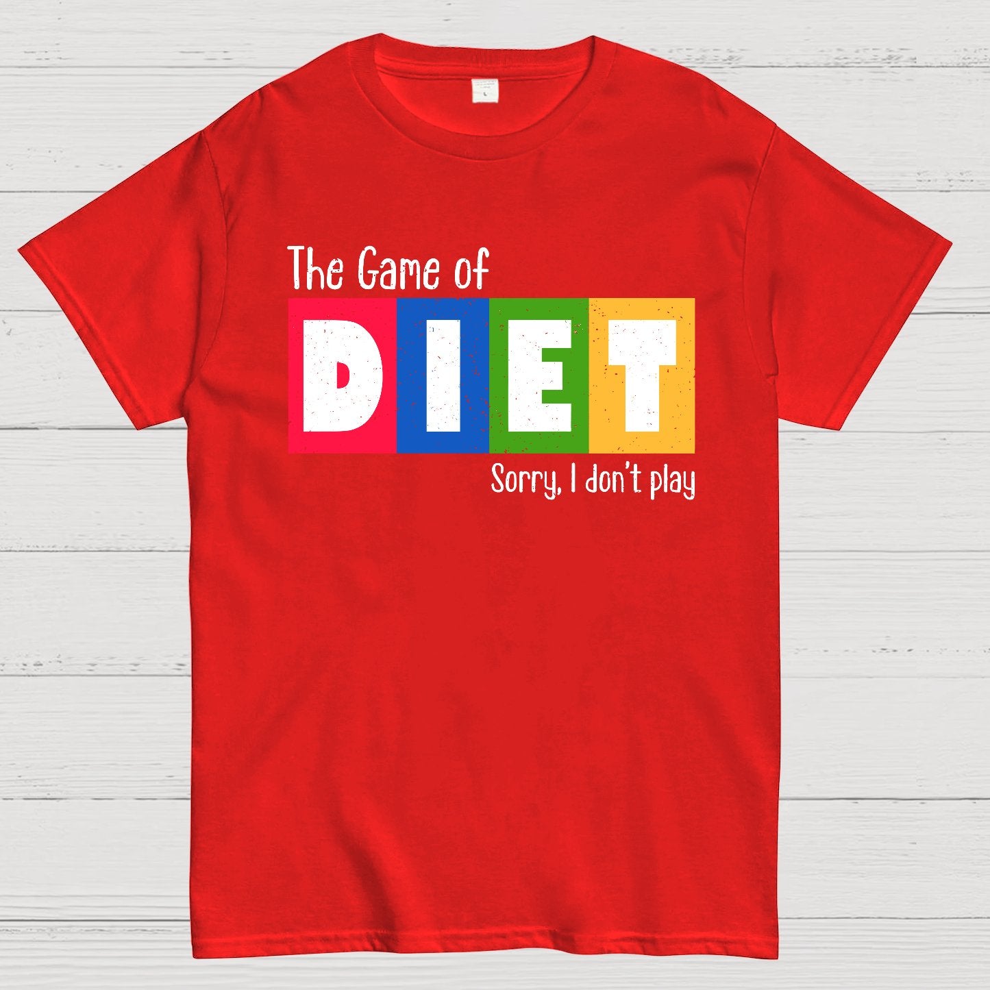 The Game of Diet – No Thanks! Geek T-Shirt