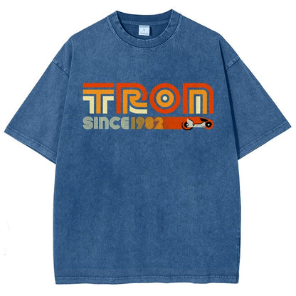 Retro Neon 1982 Vintage Distressed T-shirt