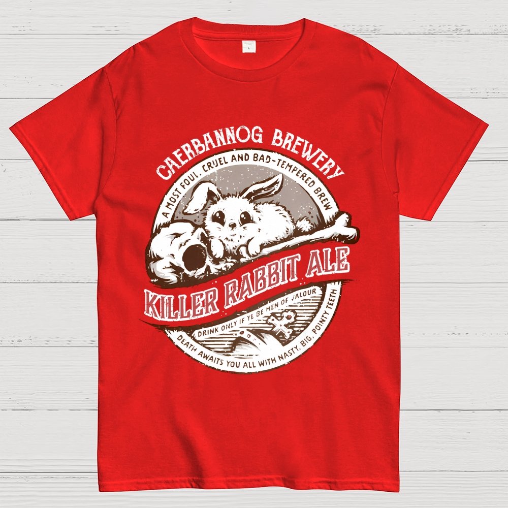 Killer Rabbit Ale Unisex Geek T-Shirt