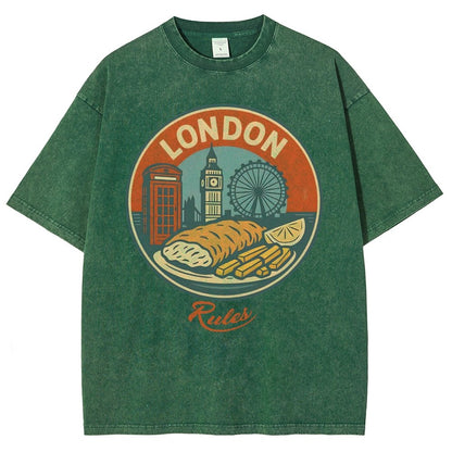 Rules.Century-Old Restaurant Vintage Distressed T-shirt