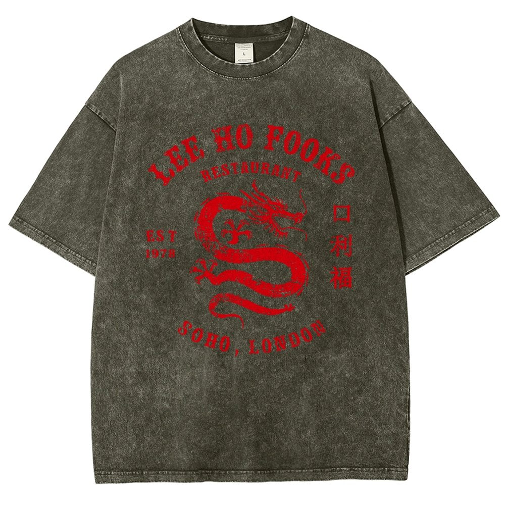 Lee Ho Fook Vintage Distressed T-shirt