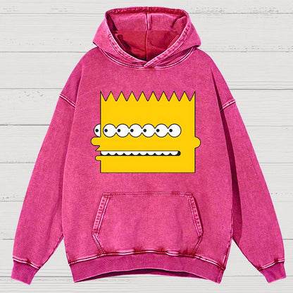 Comics Multi Multi Funny Nerd Vintage Distressed Hoodie