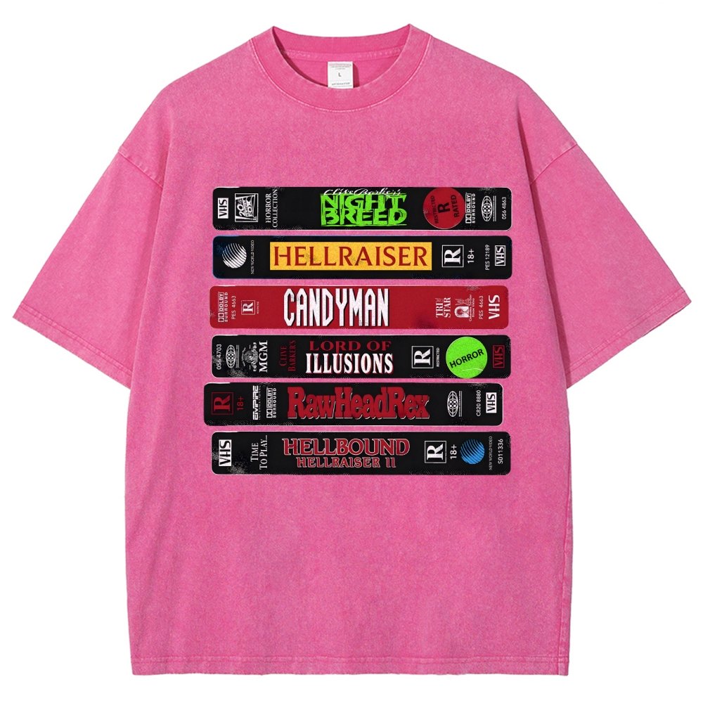 VHS Barker Vintage Distressed T-shirt