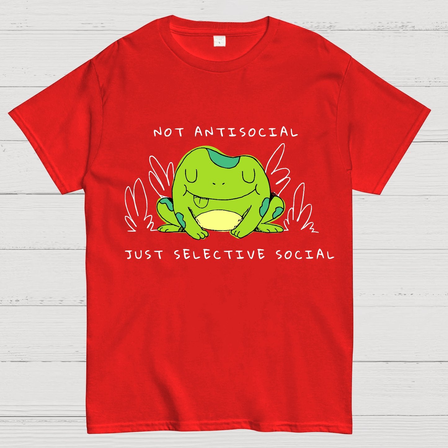 Not antisocial... Just selective social Geek T-Shirt