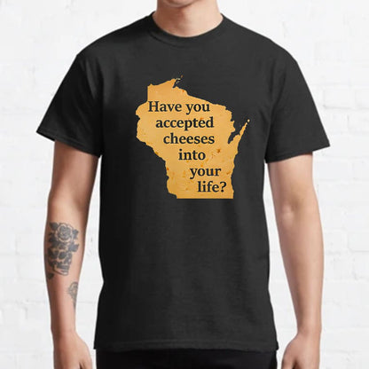 Wisconsin Cheese Pun Geeky T-Shirt