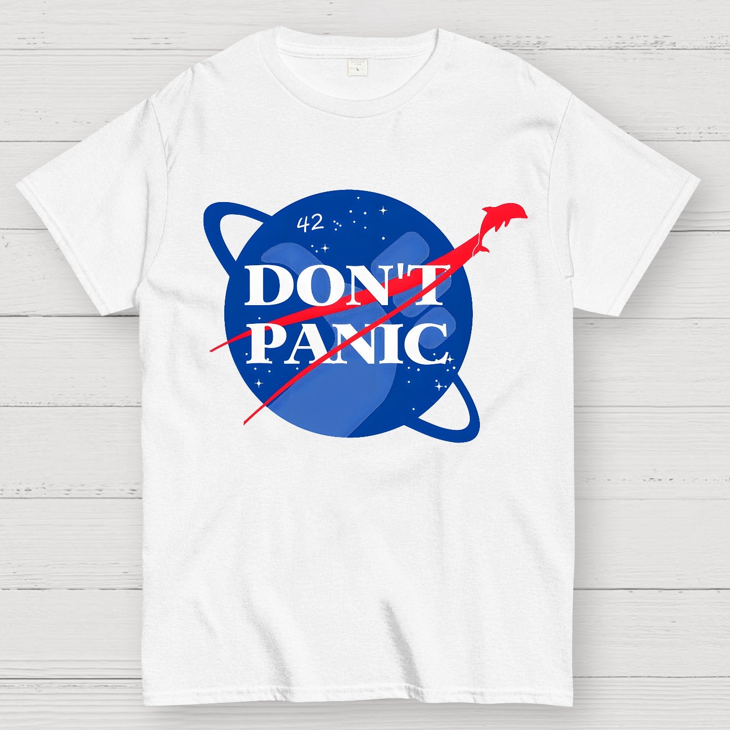 Don't Panic Geek T-Shirt
