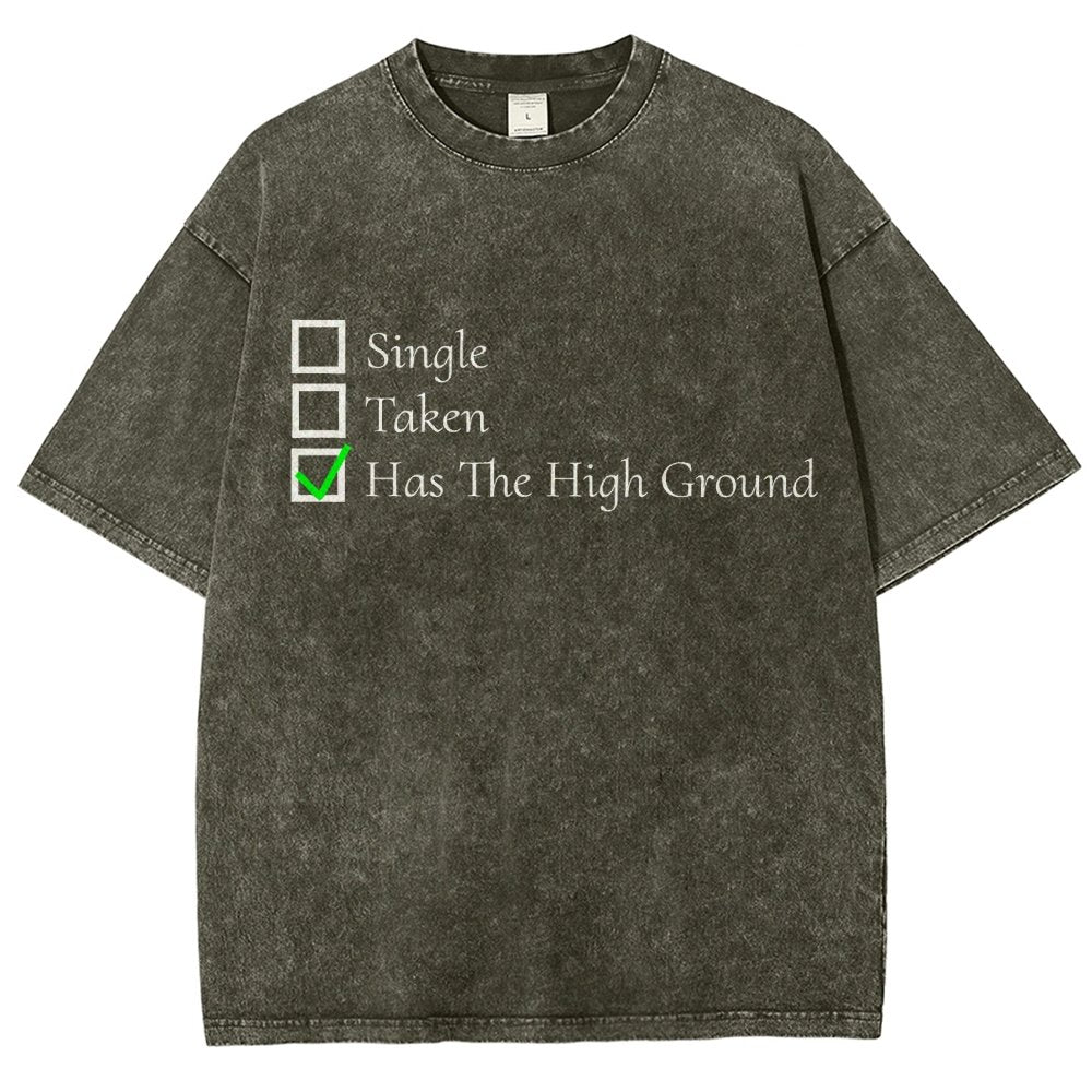 You Have the High Ground Vintage Distressed T-shirt