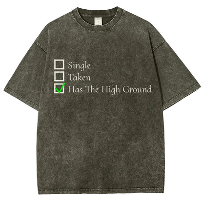 You Have the High Ground Vintage Distressed T-shirt