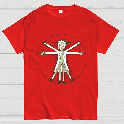 Vitruvian Man Geeky T-Shirt