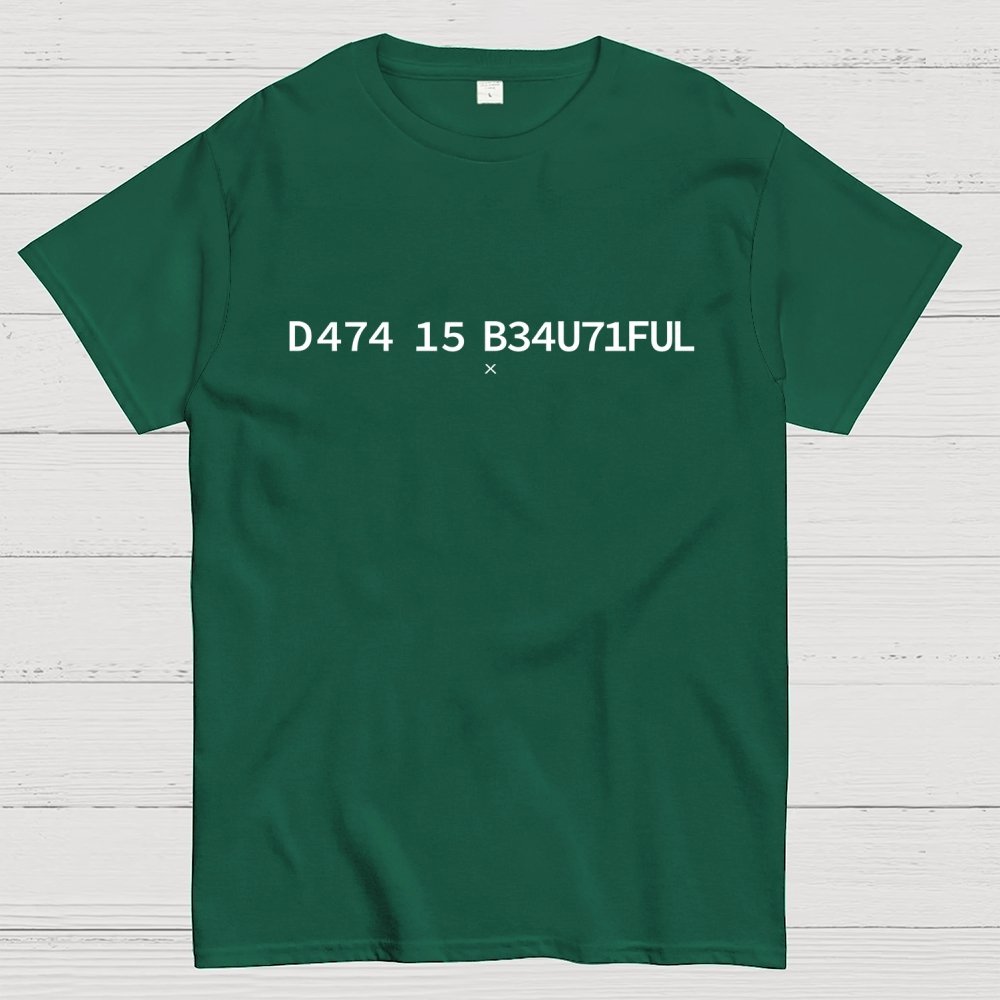 Data Is Beautiful Geek T-Shirt