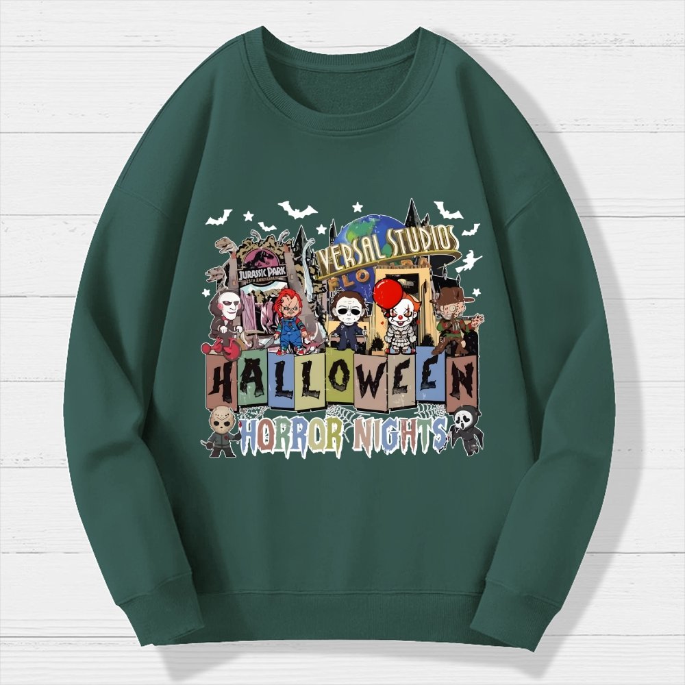 Halloween Horror Nights Geek Cotton Sweatshirt