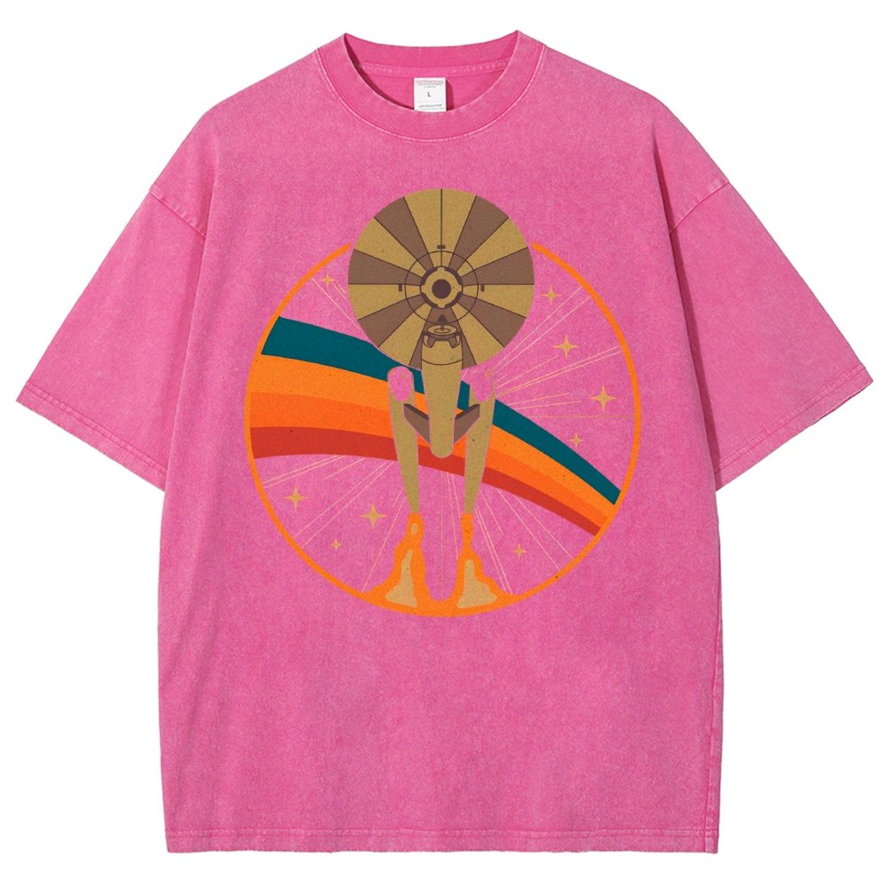 Space Date 1966 Vintage Distressed T-shirt