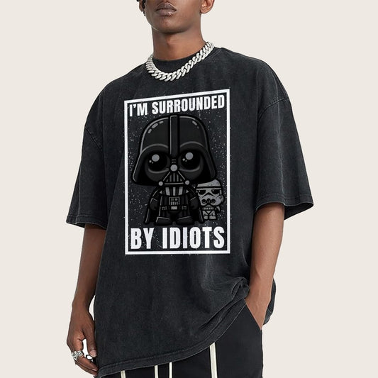 I'm surrounded by idiots Vintage Distressed T-shirt