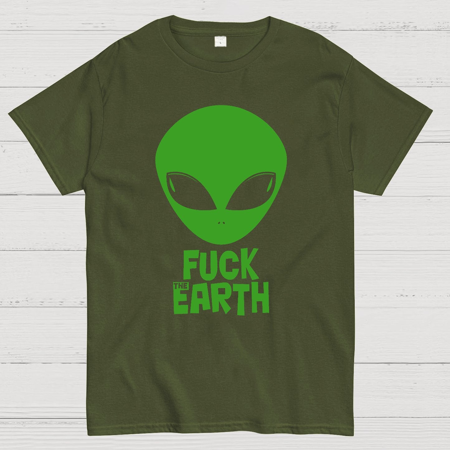 Fuck！Earth Geek T-Shirt
