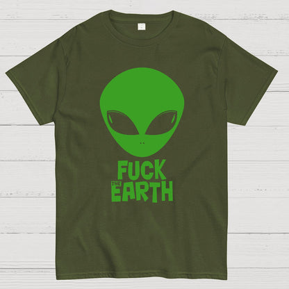 Fuck！Earth Geek T-Shirt