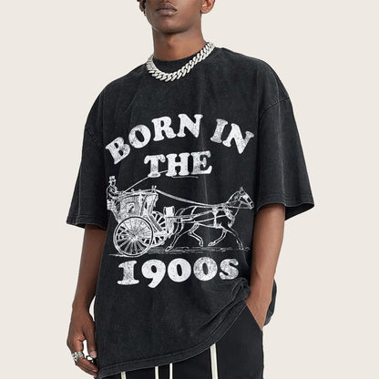 Born In The 1900s Vintage Distressed T-shirt