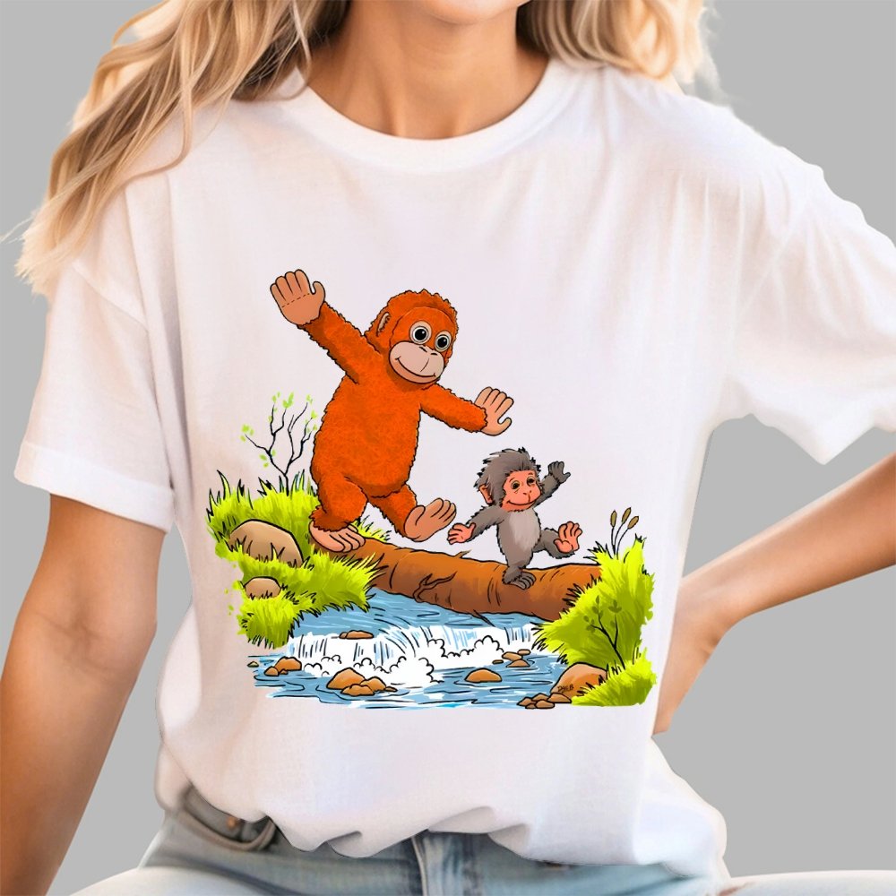 Punch Monkey play Geek T-Shirt