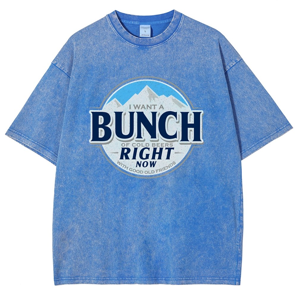 Cold Beers and Friends Right Now! Vintage Distressed T-shirt