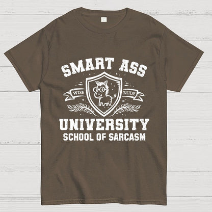 Smart Ass University Geek T-Shirt