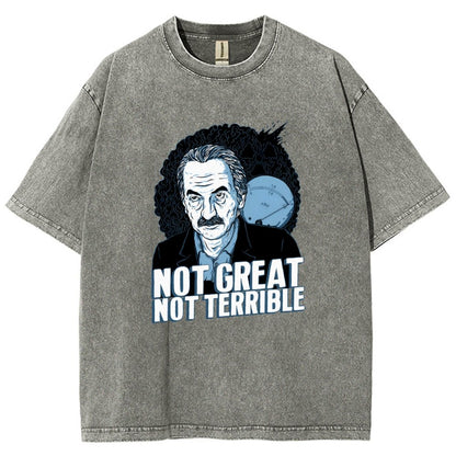 Not Great Not Terrible Vintage Distressed T-shirt